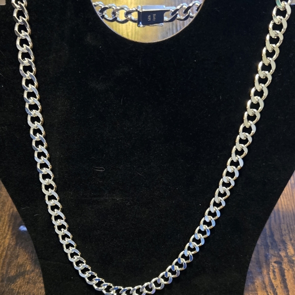 Men's Silver Chain Necklace